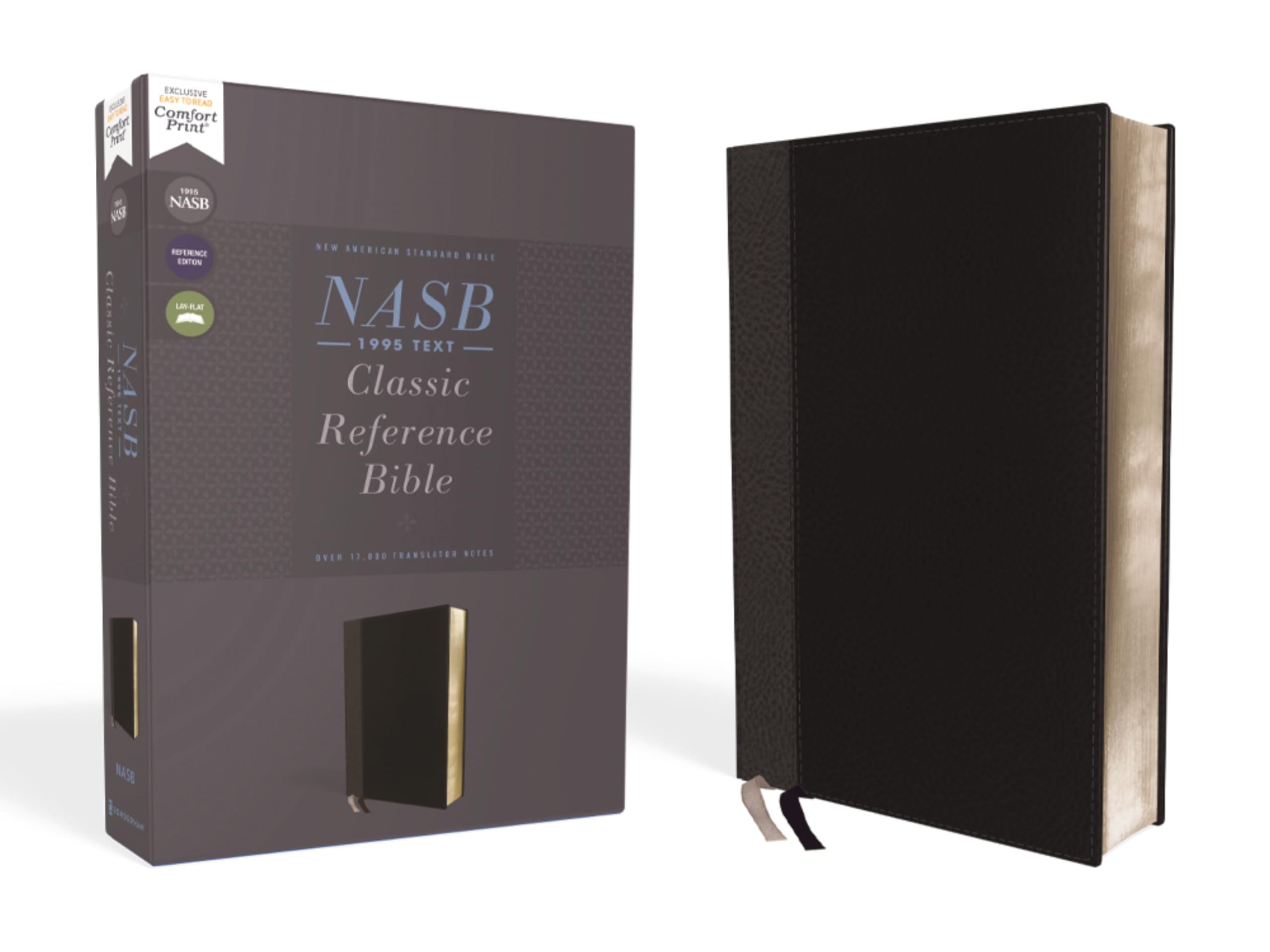 NASB, Classic Reference Bible, Leathersoft, Black, Red Letter, 1995 Text, Comfort Print: New American Standard Bible, Black, Leathersoft, Comfort Print, 1995 Text, Classical Reference Religion & Esotericism