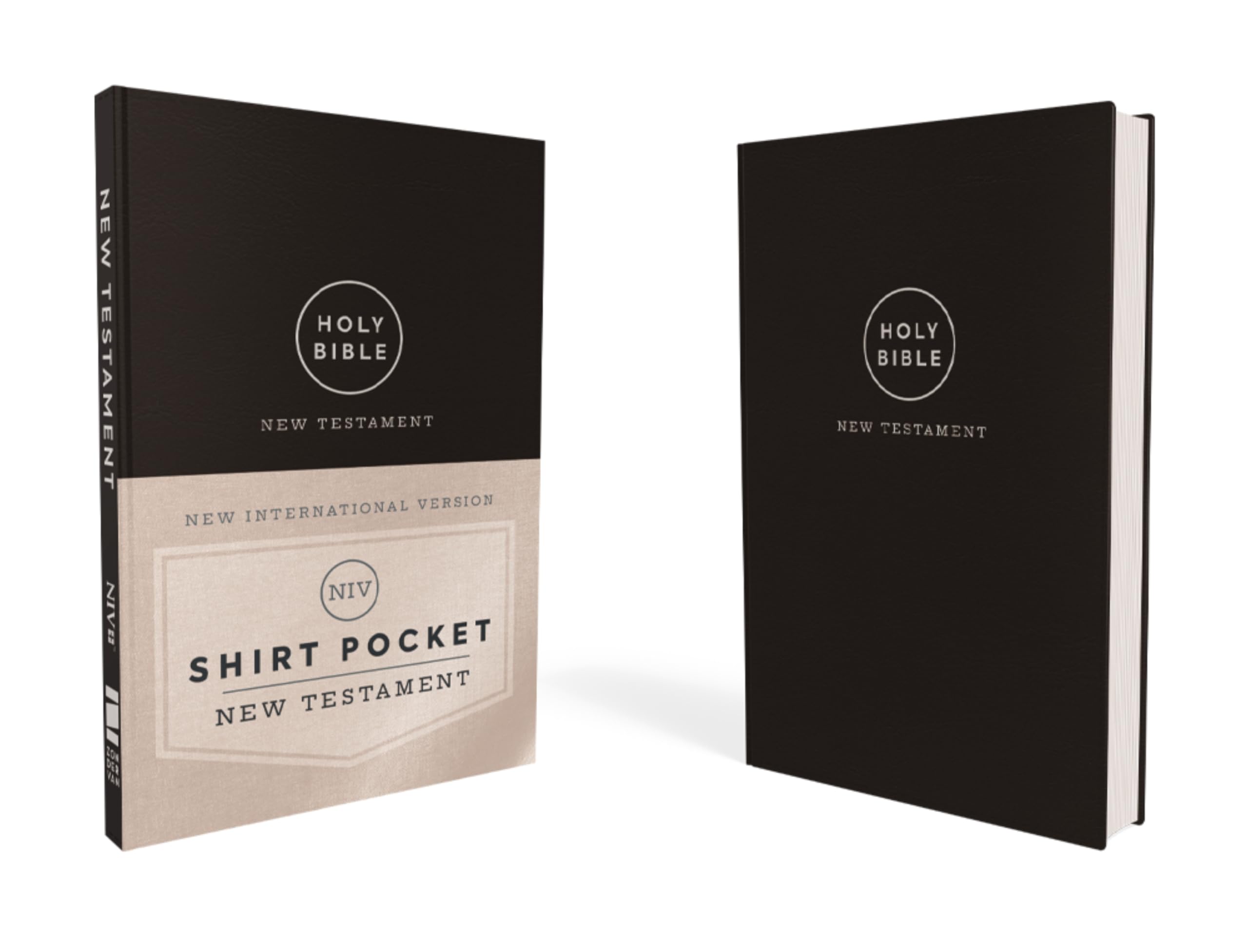 NIV, Shirt Pocket New Testament, Leathersoft, Black, Comfort Print: New International Version, Black, Leathersoft, Comfort Print Religion & Esotericism