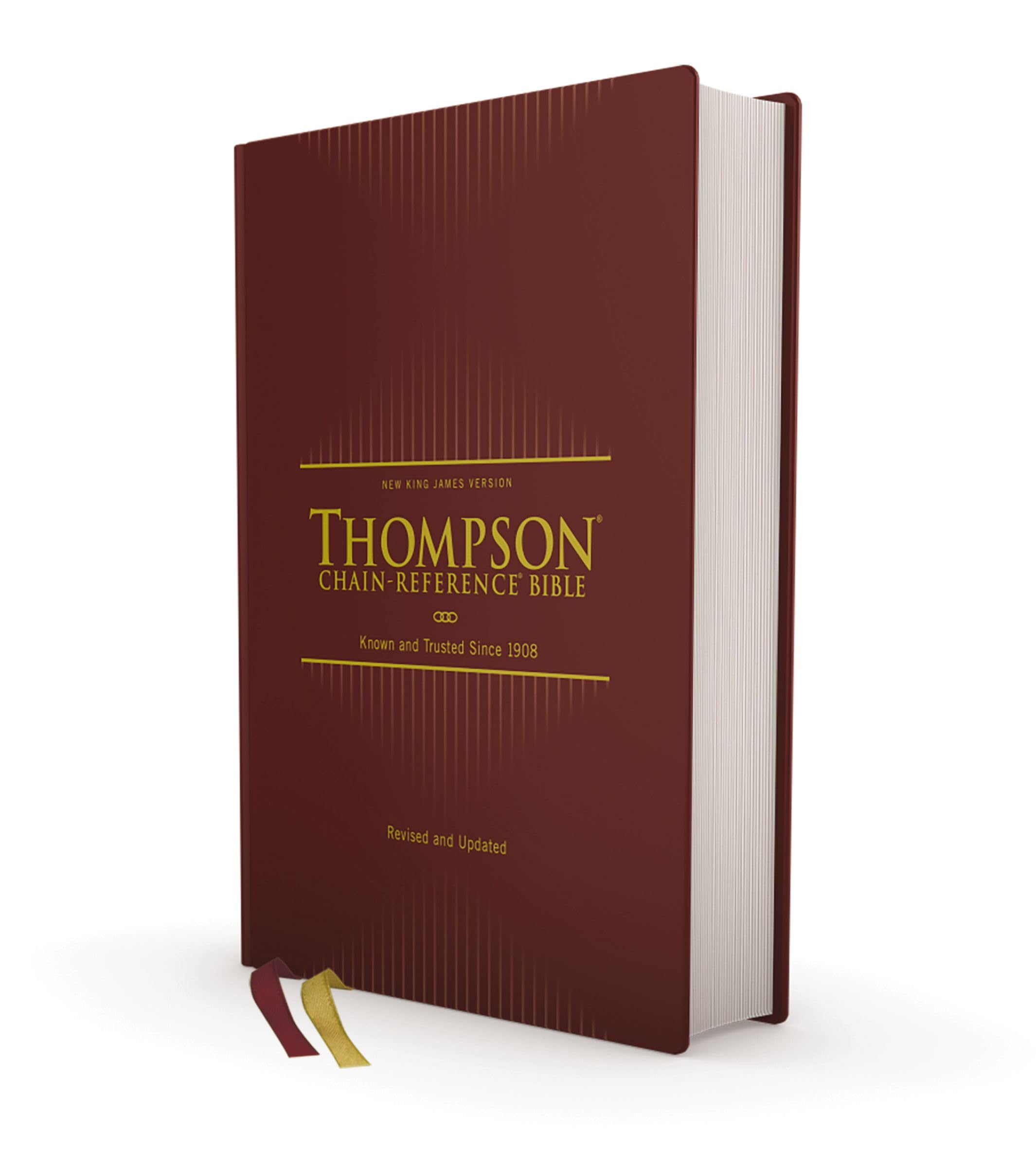 NKJV, Thompson Chain-Reference Bible, Hardcover, Red Letter, Comfort Print: New King James Version, Red Letter, Comfort Print, Thompson Chain-Reference Bible Social Sciences