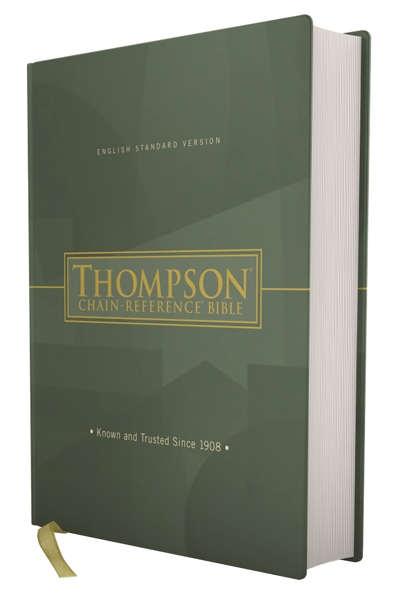 ESV, Thompson Chain-Reference Bible, Hardcover, Red Letter: English Standard Version, Red Letter Social Sciences