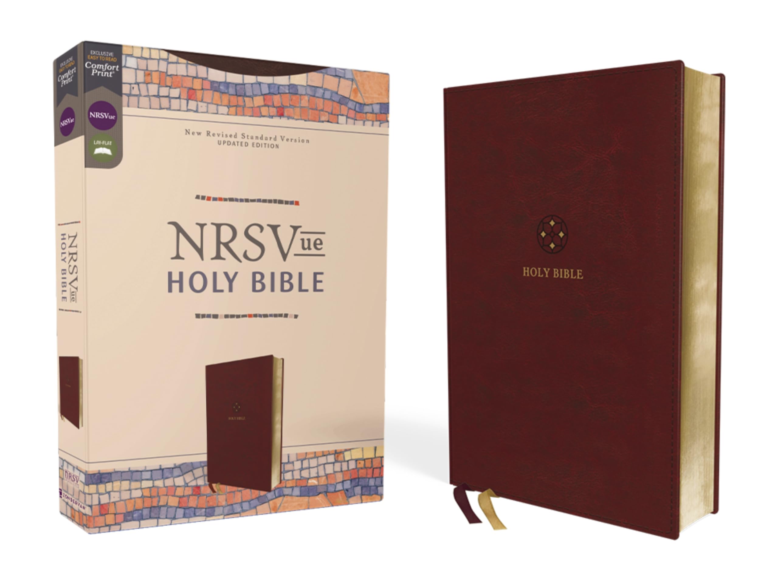 NRSVue, Holy Bible, Leathersoft, Burgundy, Comfort Print: New Revised Standard Version, Burgundy, Leathersoft, Comfort Print Politics & History