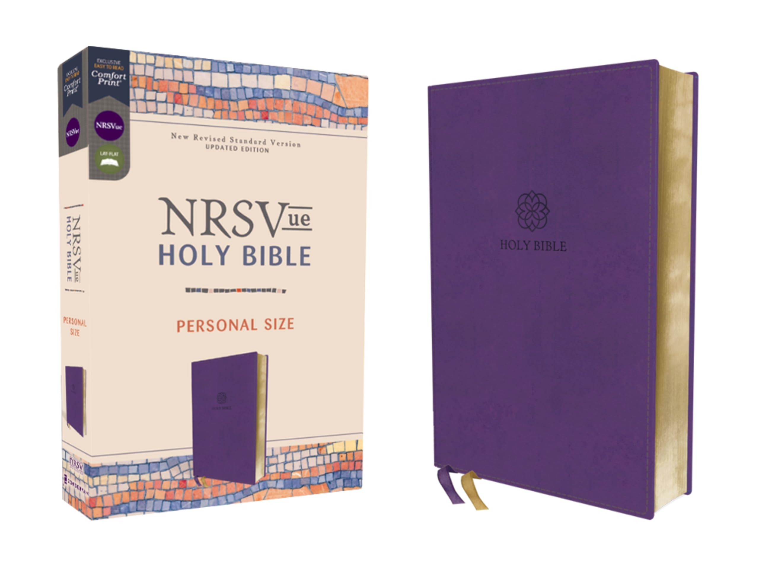 NRSVue, Holy Bible, Personal Size, Leathersoft, Purple, Comfort Print: New Revised Standard Version Updated Edition, Purple, Leathersoft, Personal Size, Comfort Print Politics & History