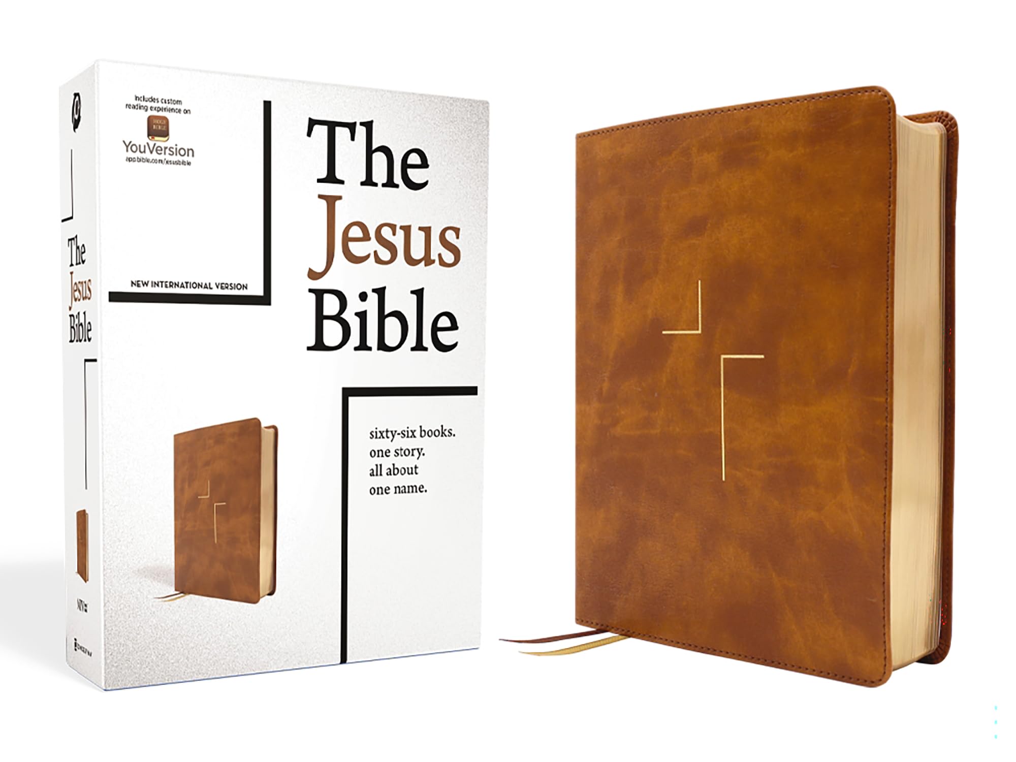 The Jesus Bible, NIV Edition, Leathersoft, Tan, Comfort Print: Niv Edition, Tan, Comfort Print Religion & Esotericism