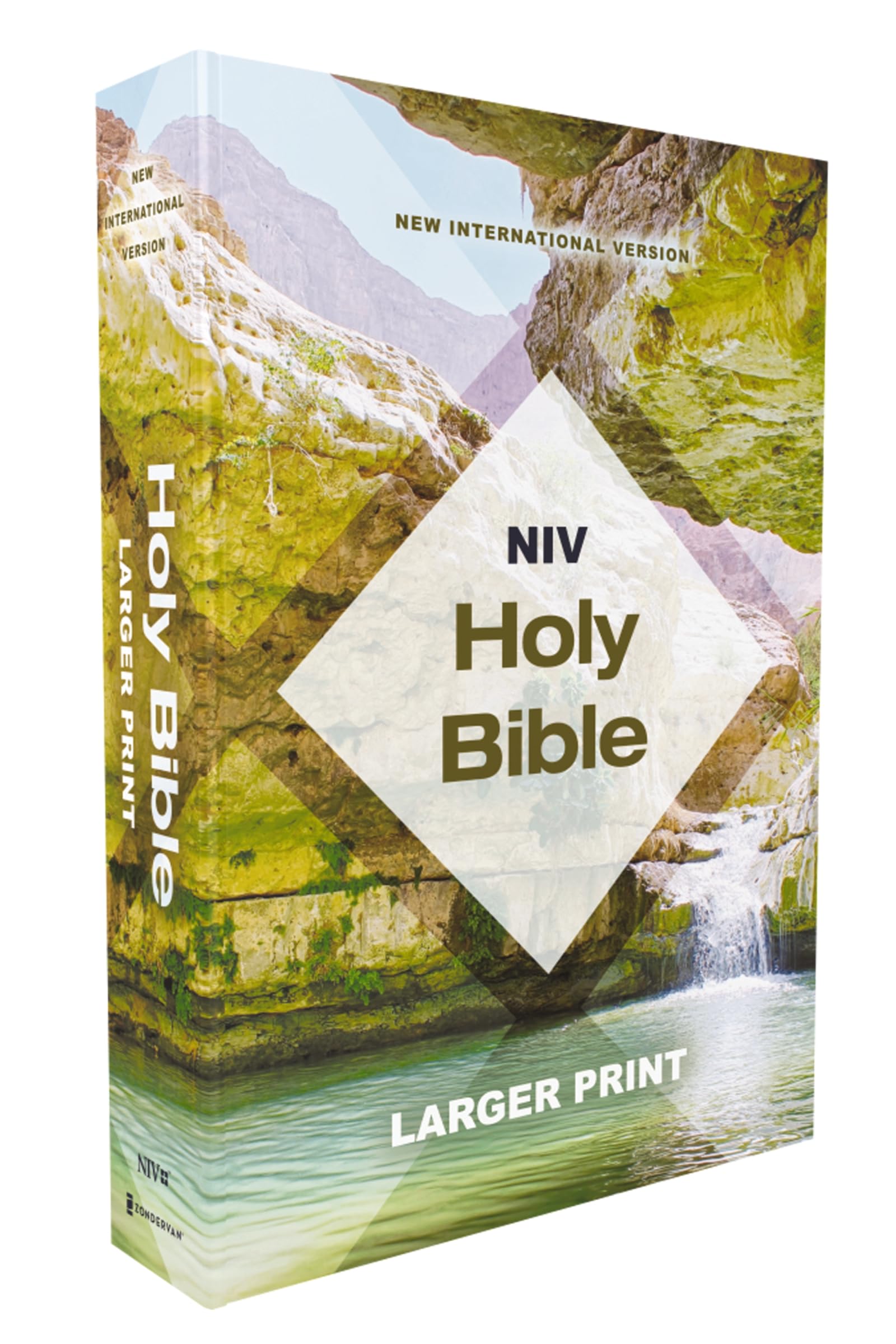 NIV, Holy Bible, Larger Print, Economy Edition, Paperback, Teal/Tan, Comfort Print: New International Version, Larger-Comfort Print Religion & Esotericism