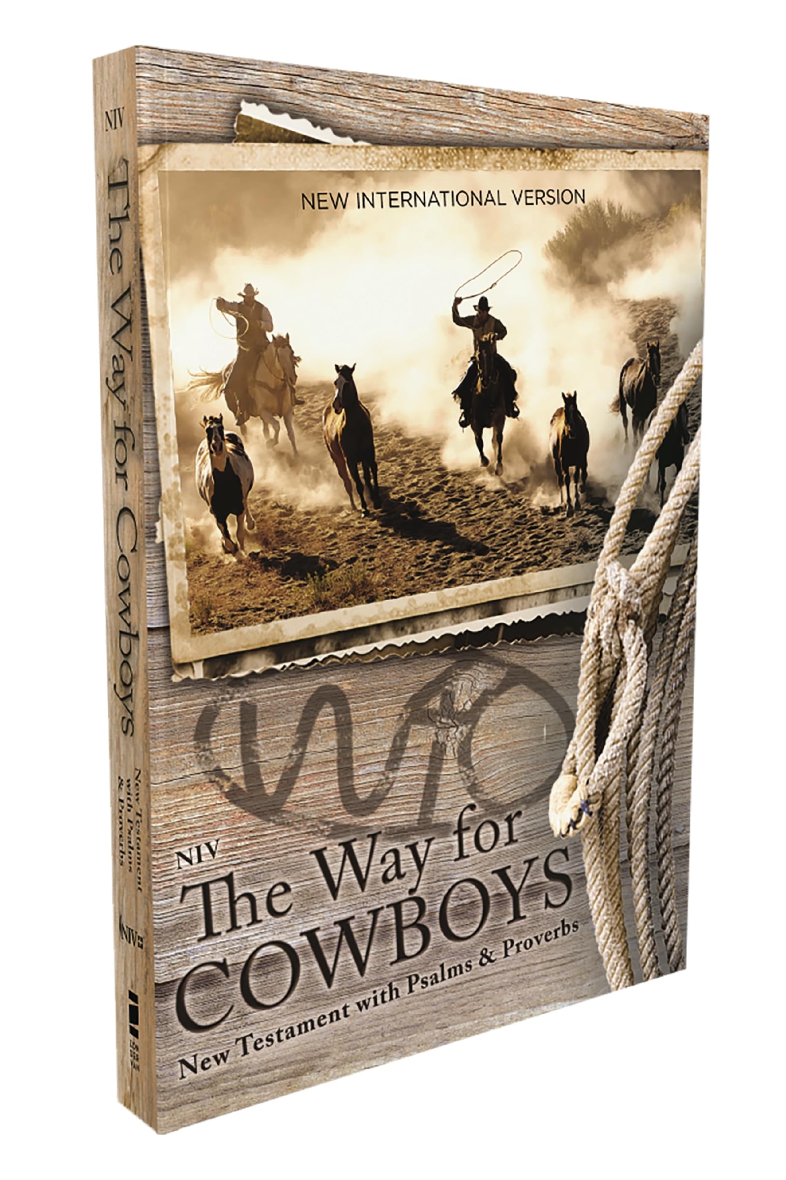 NIV, The Way for Cowboys New Testament with Psalms and Proverbs, Pocket-Sized, Paperback, Comfort Print: Niv, the Way for Cowboys New Testament With Psalms and Proverbs, Comfort Print Leisure & Fun