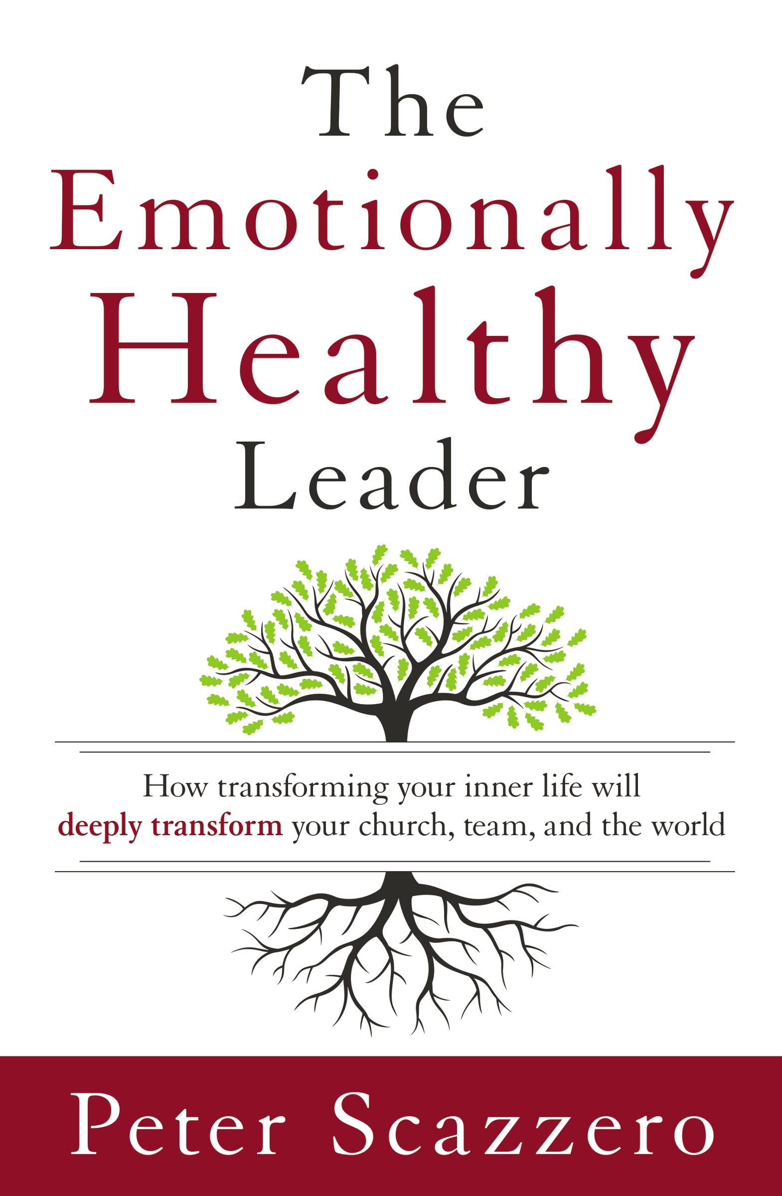 The Emotionally Healthy Leader: How Transforming Your Inner Life Will Deeply Transform Your Church, Team, and the World book