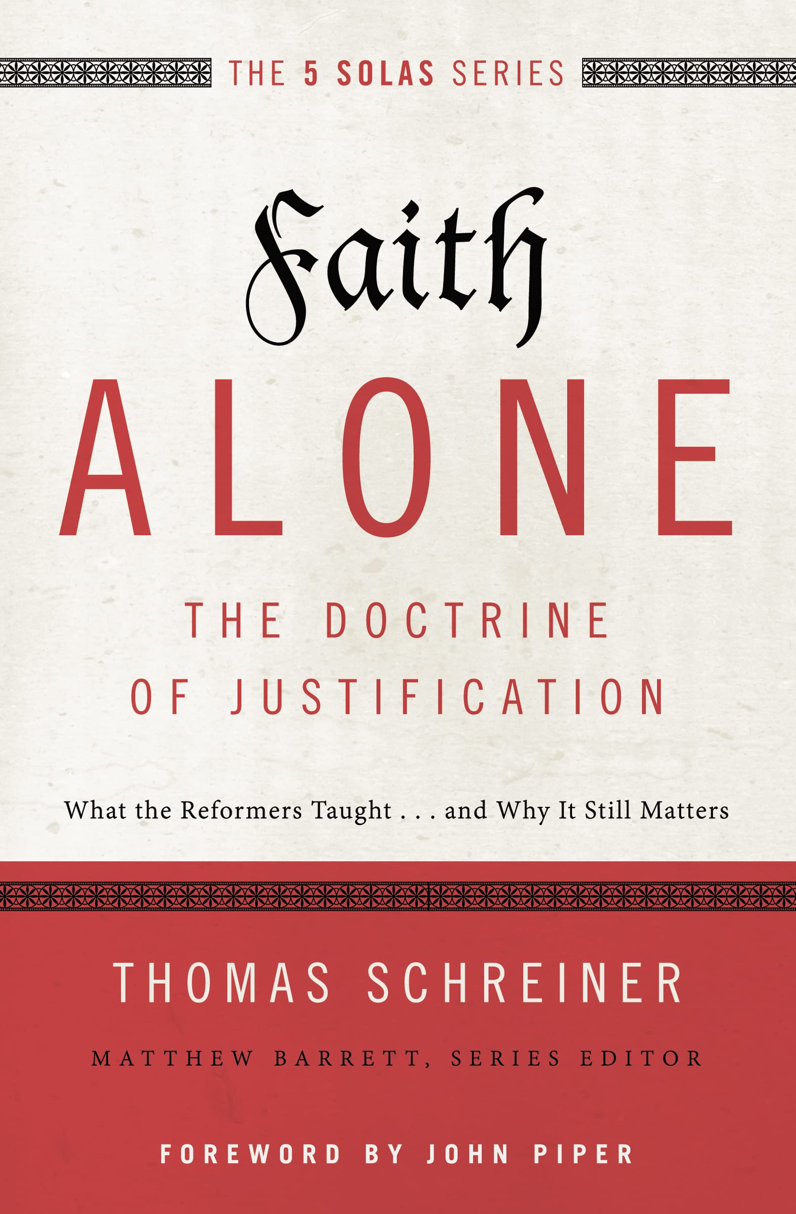 The Faith Alone---The Doctrine of Justification Philosophy