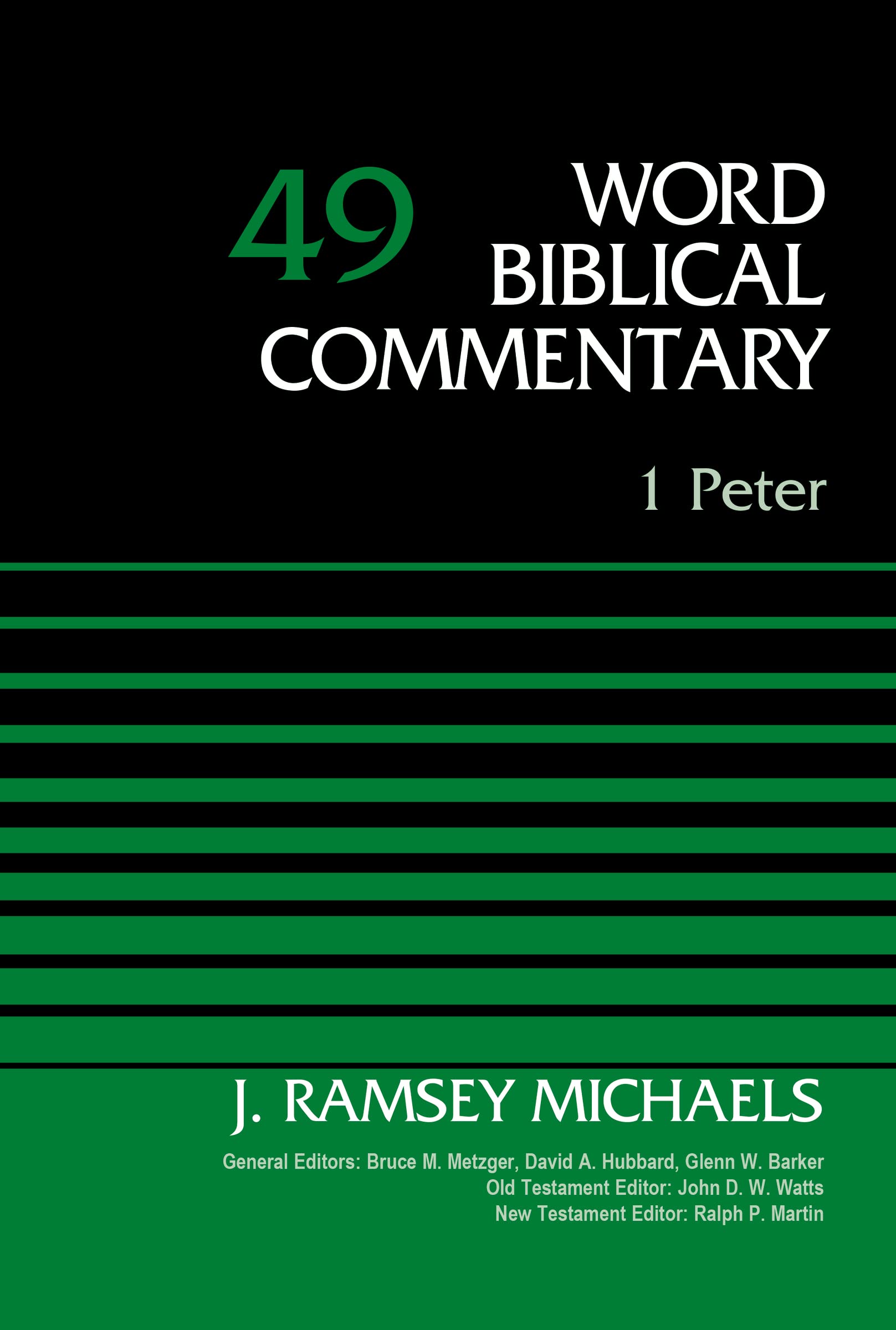 1 Peter, Volume 49 (49) (Word Biblical Commentary, Band 49) Arts & Music