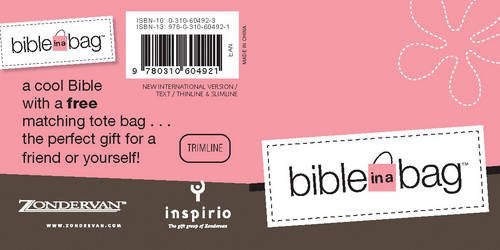 NIV Trimline Bible in a Bag Pink Floral-chocolate - Walmart Religion & Esotericism