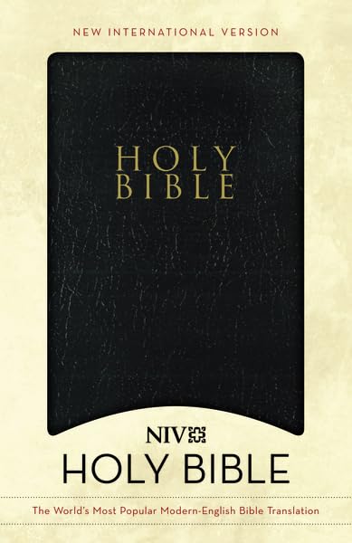 Holy Bible: New International Version, Black, Leather-Look Religion & Esotericism