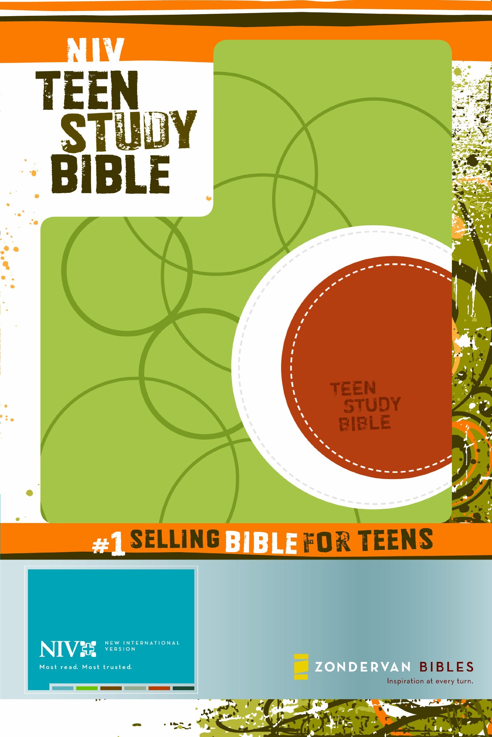 Teen Study Bible: New Internation Version, Melon Green, Italian Duo-tone Books