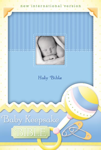 Holy Bible: New International Version, Blue, Italian Duo-Tone, Baby Keepsake Religion & Esotericism