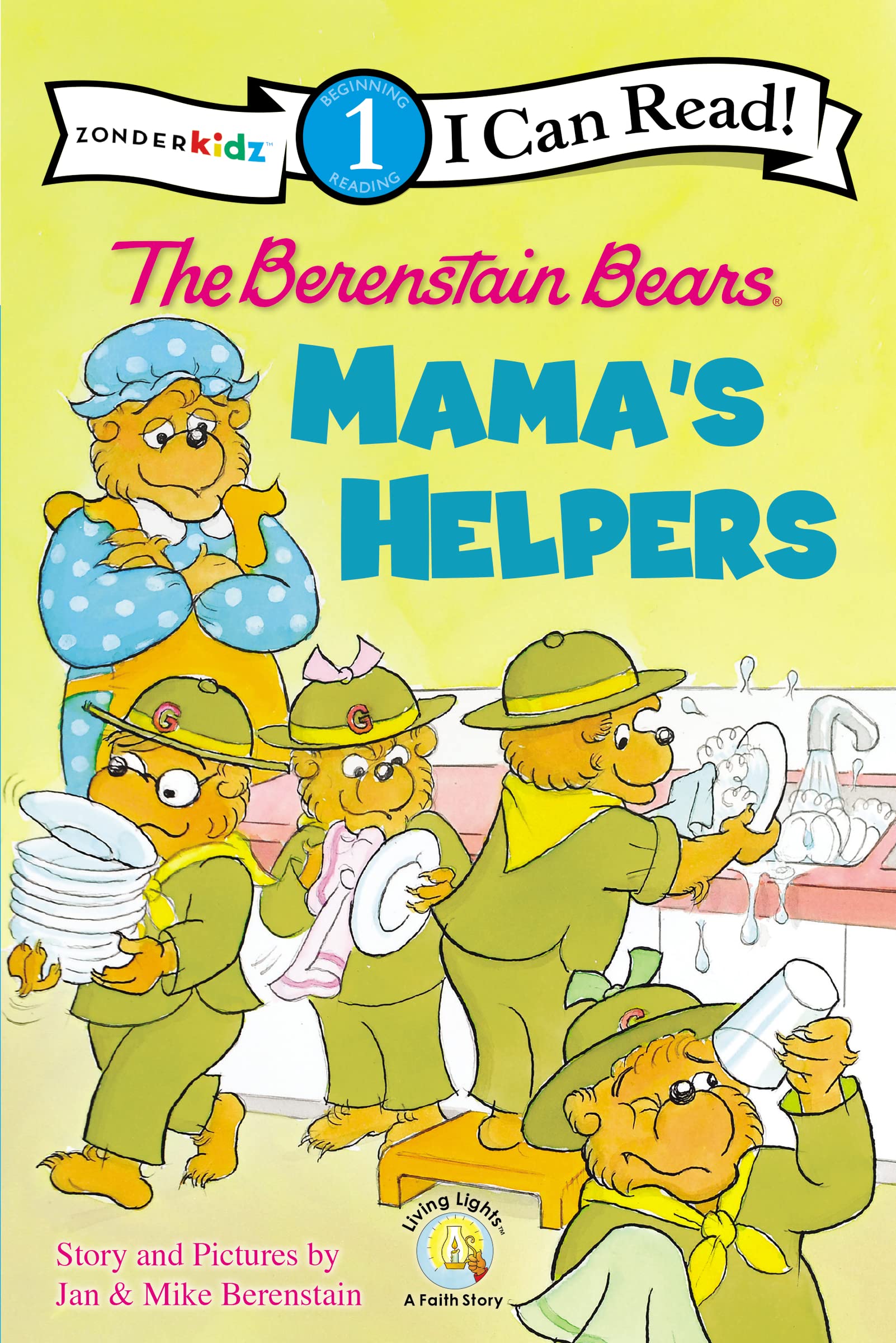 The Berenstain Bears: Mama's Helpers: Level 1 (I Can Read! / Berenstain Bears / Good Deed Scouts / Living Lights: A Faith Story) Study Guides