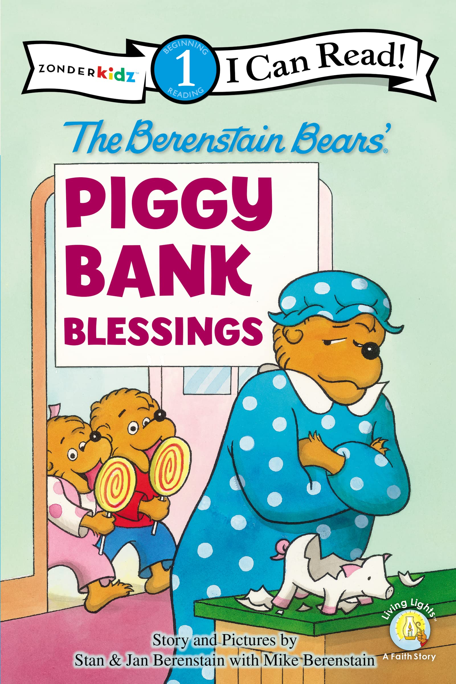 BERENSTAIN PIGGY BNK BLESSINGS: Level 1 (I Can Read! / Berenstain Bears / Living Lights: A Faith Story) Study Guides