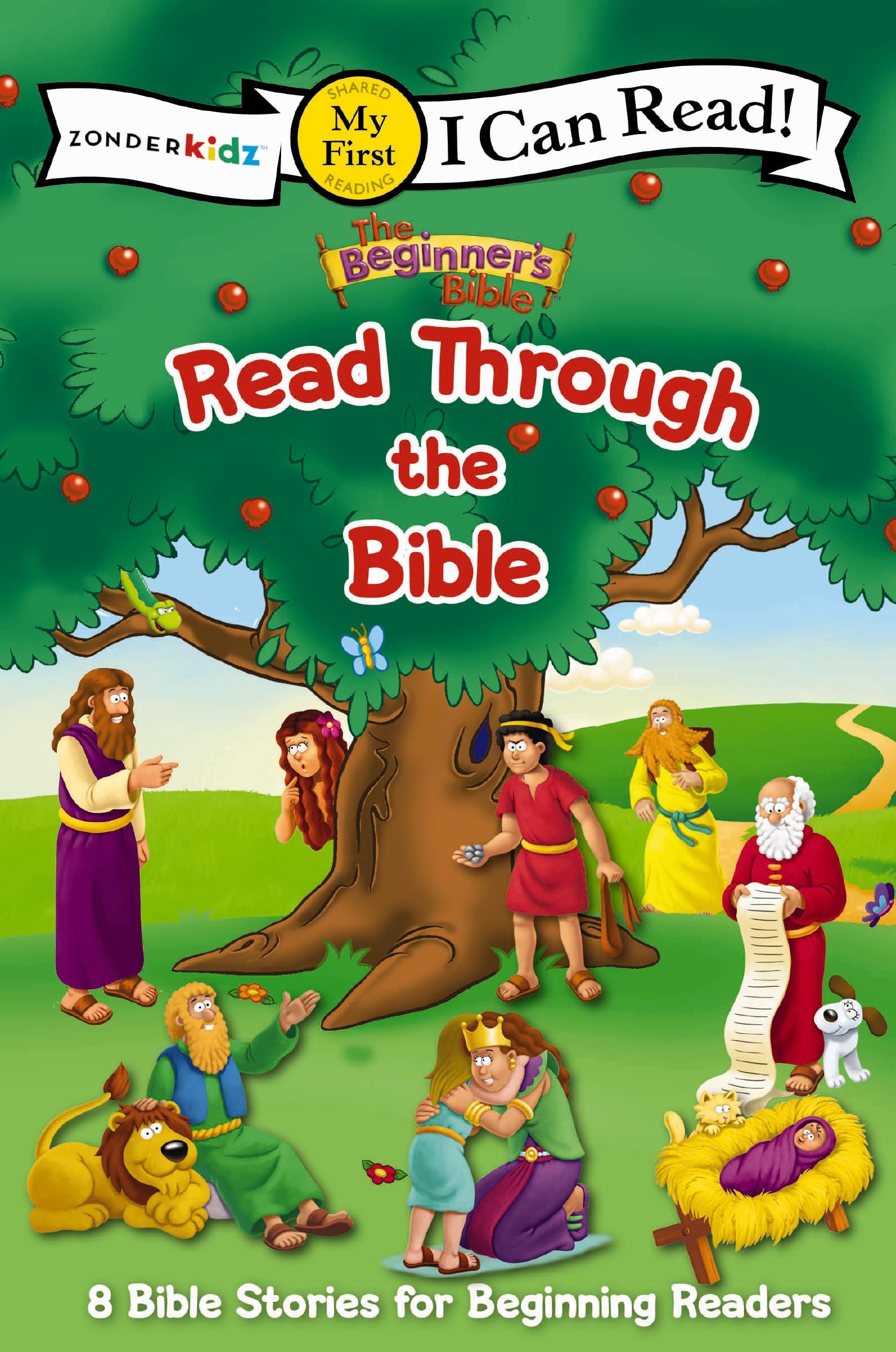 The Beginner's Bible Read Through the Bible: 8 Bible Stories for Beginning Readers Study Guides