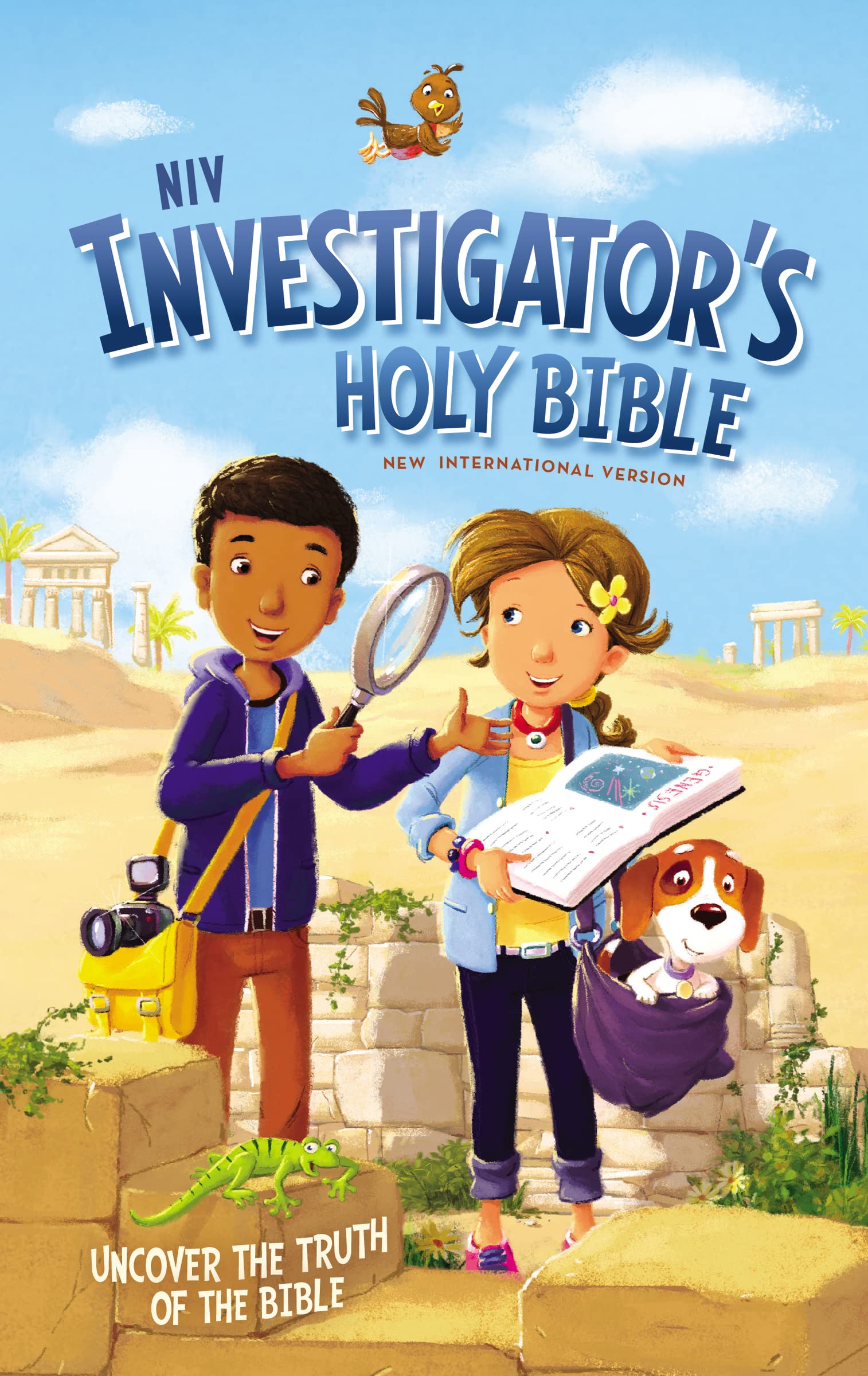 NIV, Investigator's Holy Bible, Hardcover: Uncover the Truth of the Bible Film, Art & Culture