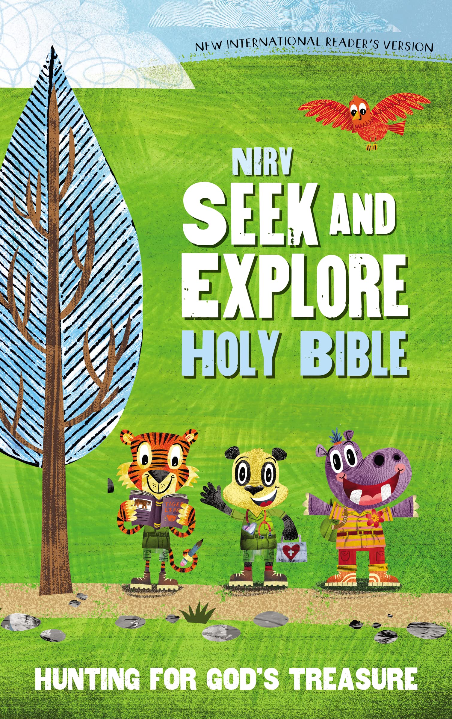 NIrV, Seek and Explore Holy Bible, Hardcover: Hunting for God’s Treasure General education