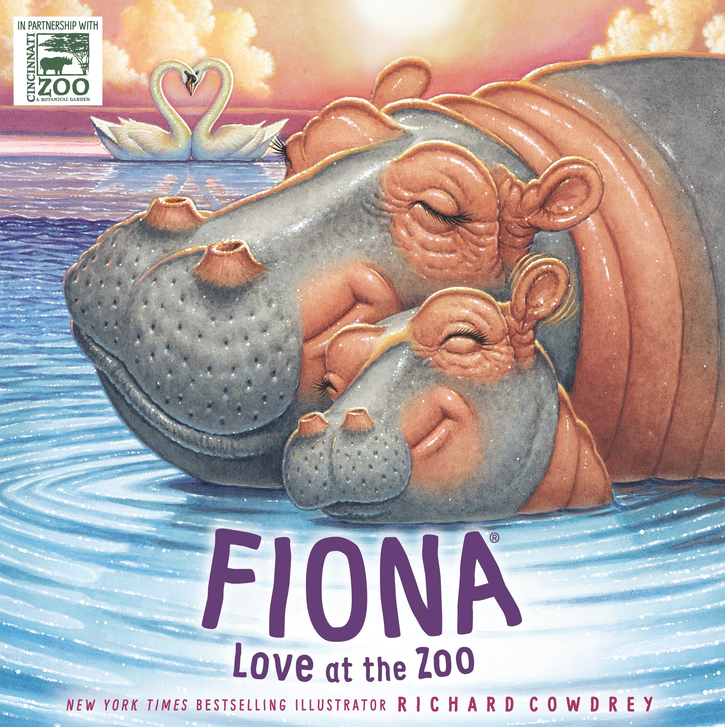 Fiona, Love at the Zoo (A Fiona the Hippo Book) Non-fiction