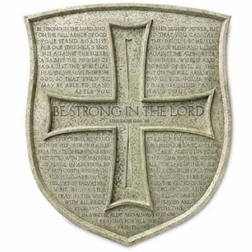 Product Image: Be Strong Shield Resin Plaque