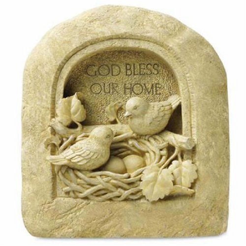 God Bless Our Home Resin Plaque Books