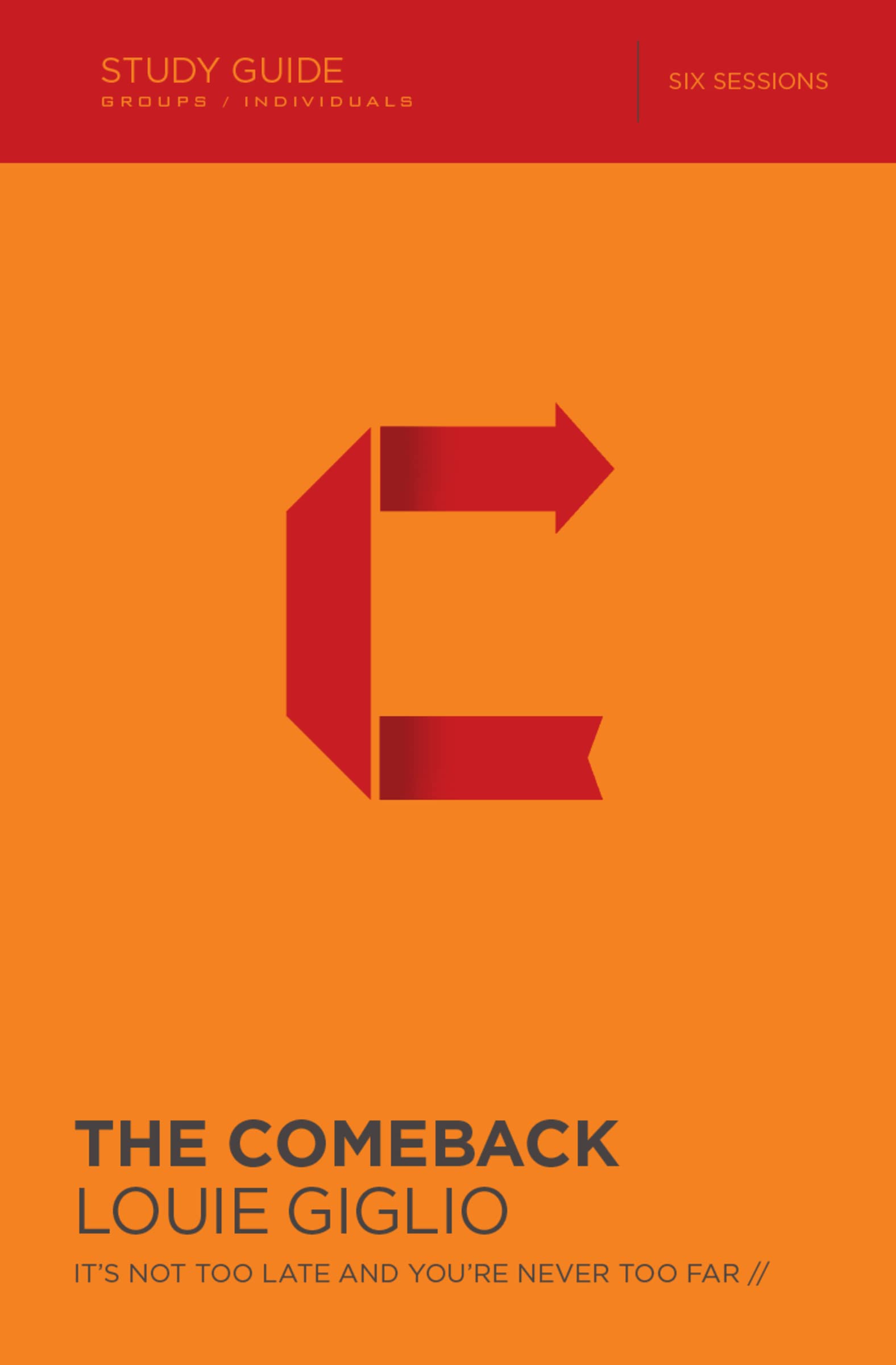 Comeback Study Guide: It's Not Too Late and You're Never Too Far Social Sciences