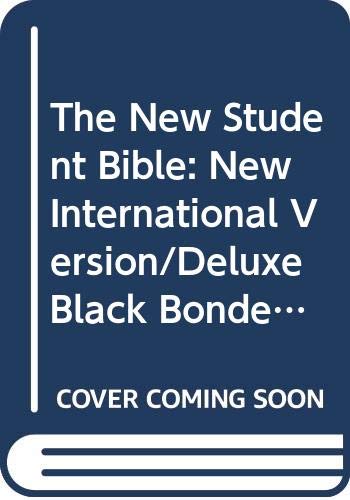 The New Student Bible: New International Version/Deluxe Black Bonded (Teal Stamped) Religion & Esotericism