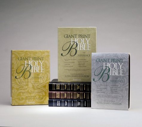 KJV Giant Print Reference Bible: Platinum (KJV Holy Bible Reference) Religion & Esotericism