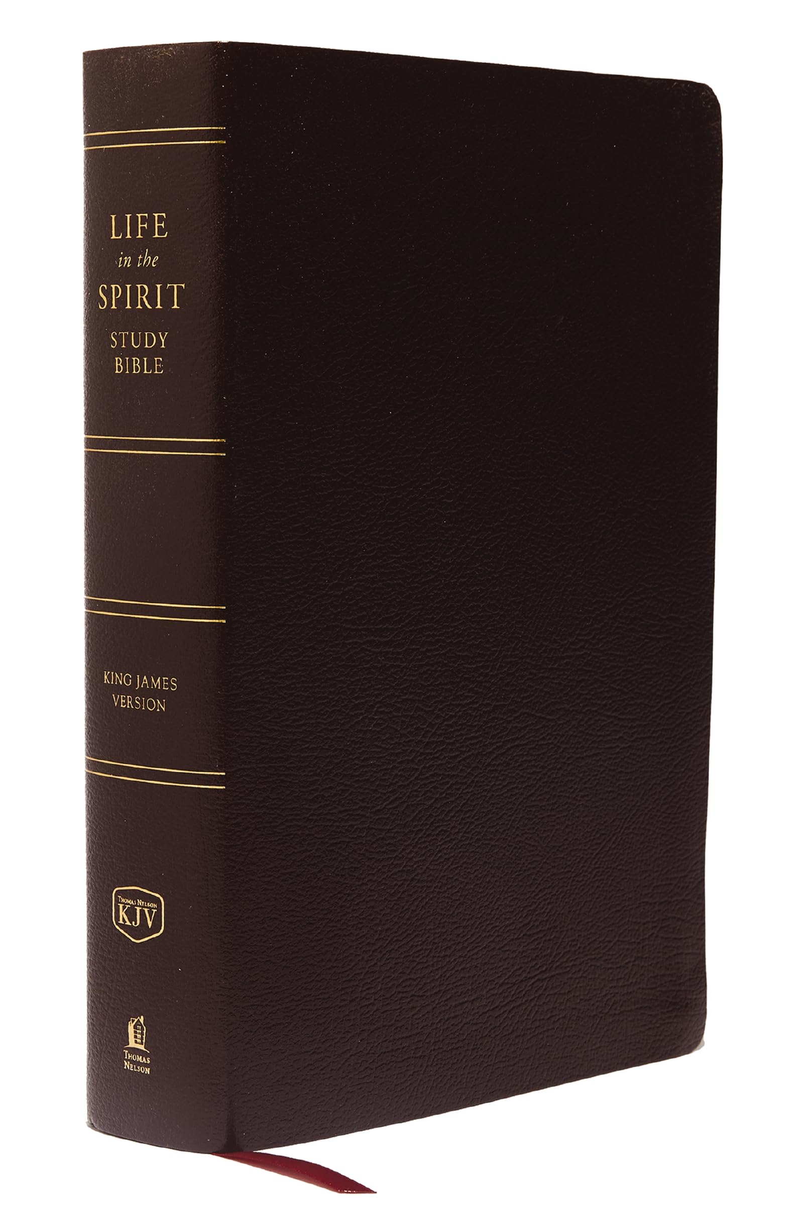 KJV, Life in the Spirit Study Bible, Bonded Leather, Burgundy, Thumb Indexed, Red Letter: Formerly Full Life Study Film, Art & Culture