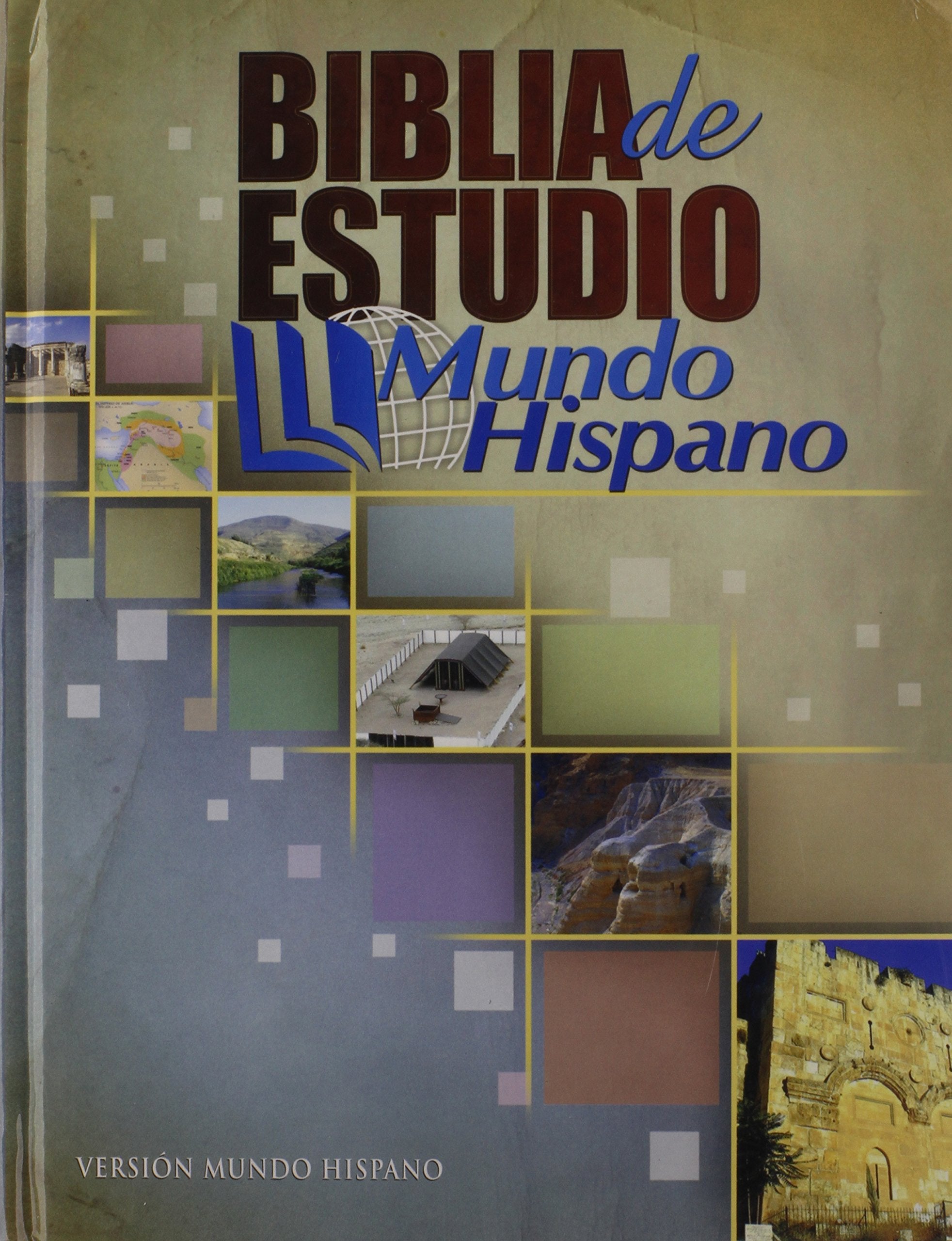 Biblia de Estudio Mundo Hispano (Tapa Dura) (Spanish Edition) Books