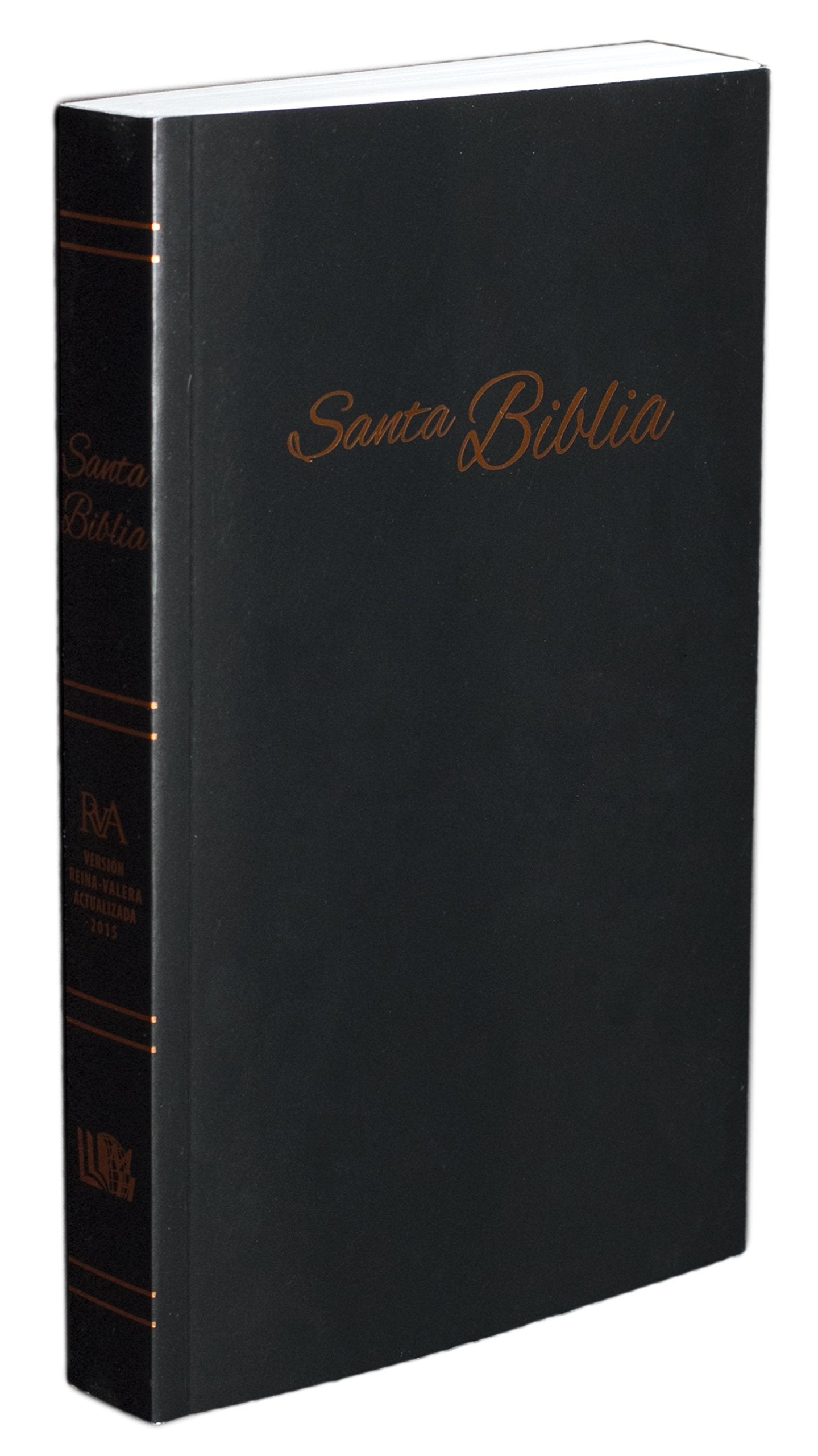 Biblia Reina-Valera Actualizada Negra Tapa Blanda (Spanish) (Spanish Edition) Books