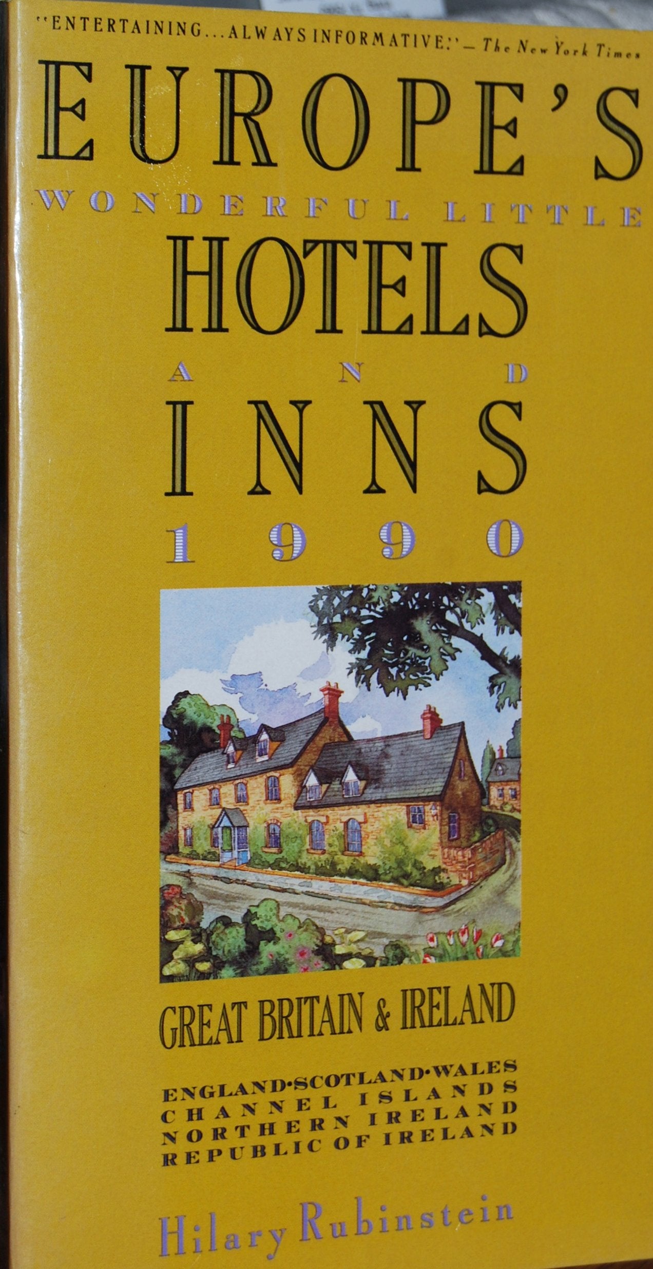 Europe's Wonderful Little Hotels and Inns, 1990 : Books