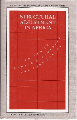 Structural Adjustment in Africa (International Political Economy Series) Social Sciences