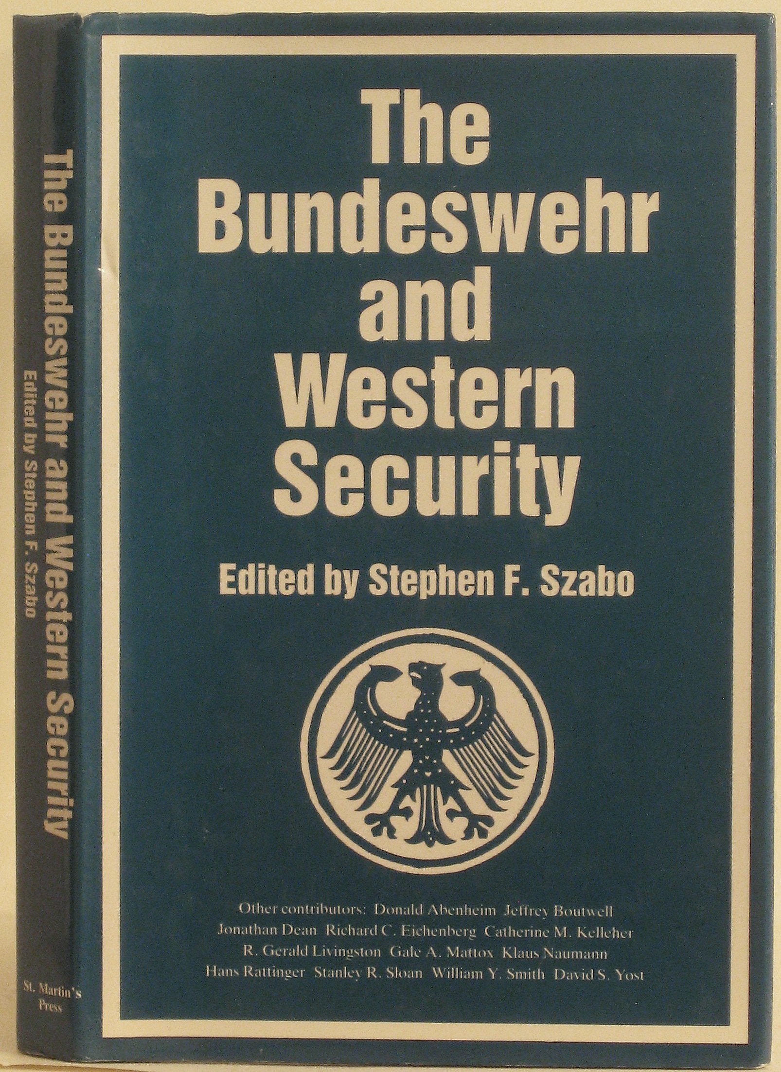 Product Image: The Bundeswehr and Western Security