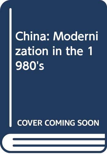 Product Image: China: Modernization in the 1980's