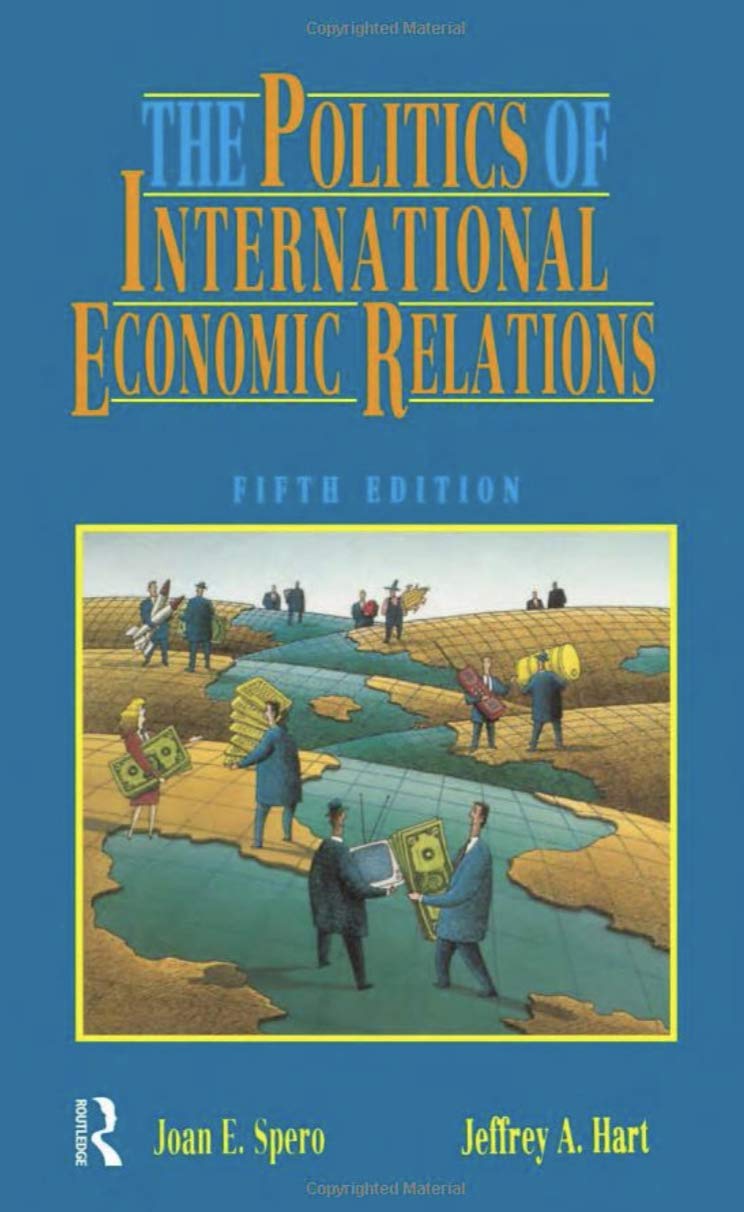 Politics of International Economic Relations Books