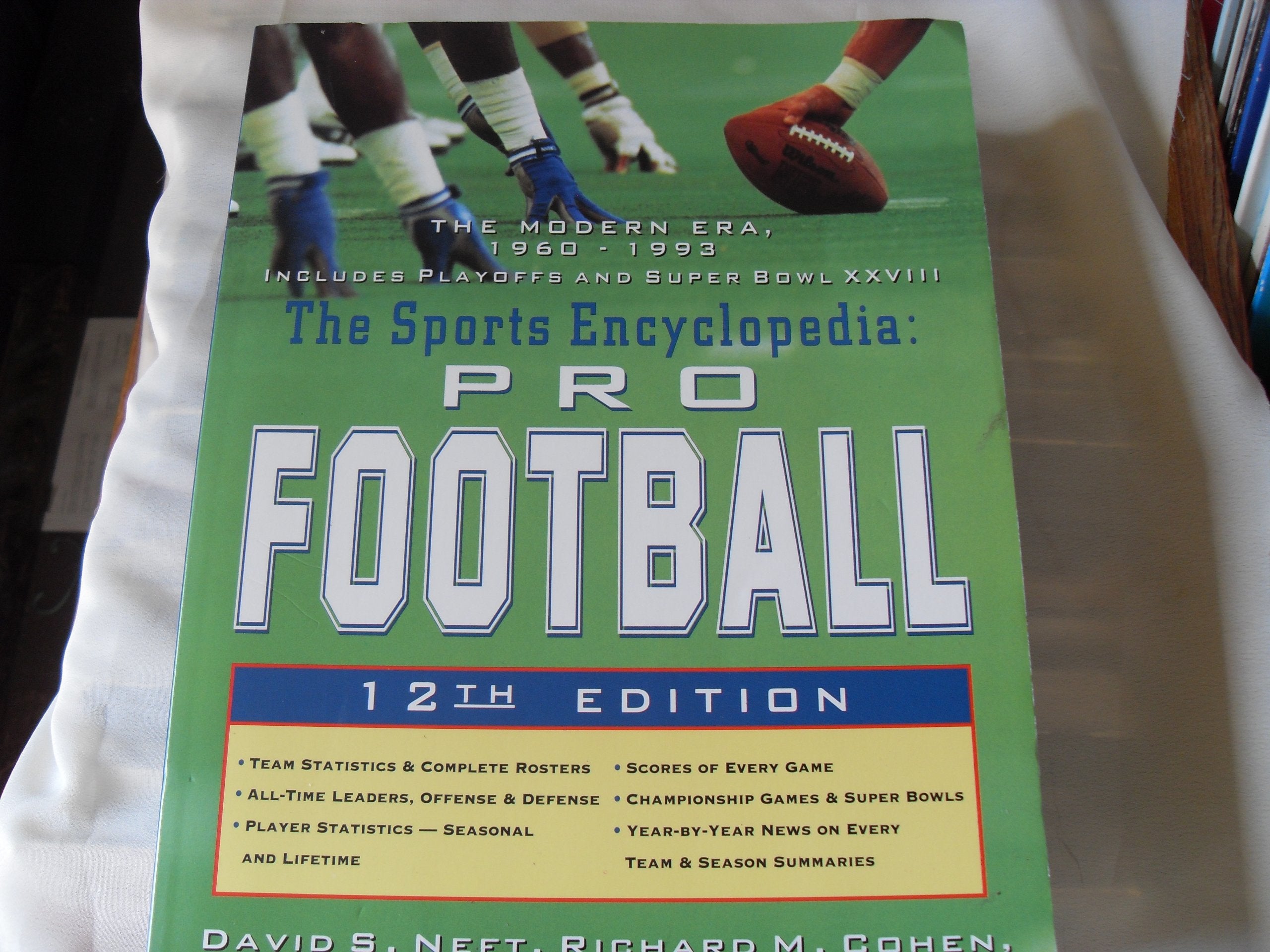 The Sports Encyclopedia: Pro Football: the Modern Era 1960-1993 Reference Books