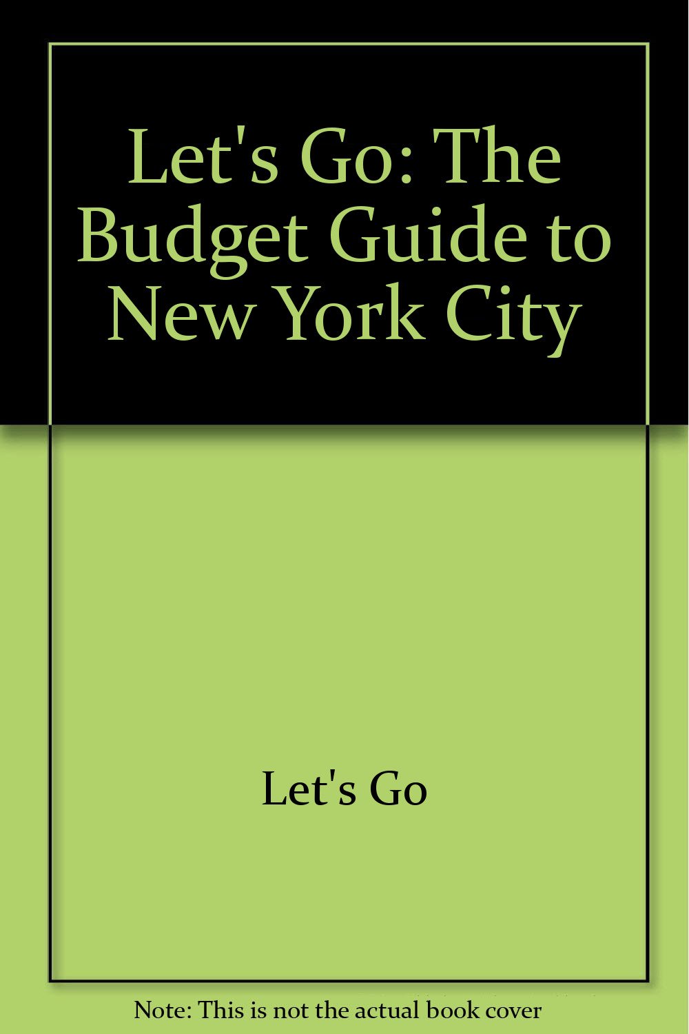 The Budget Guide to New York City book