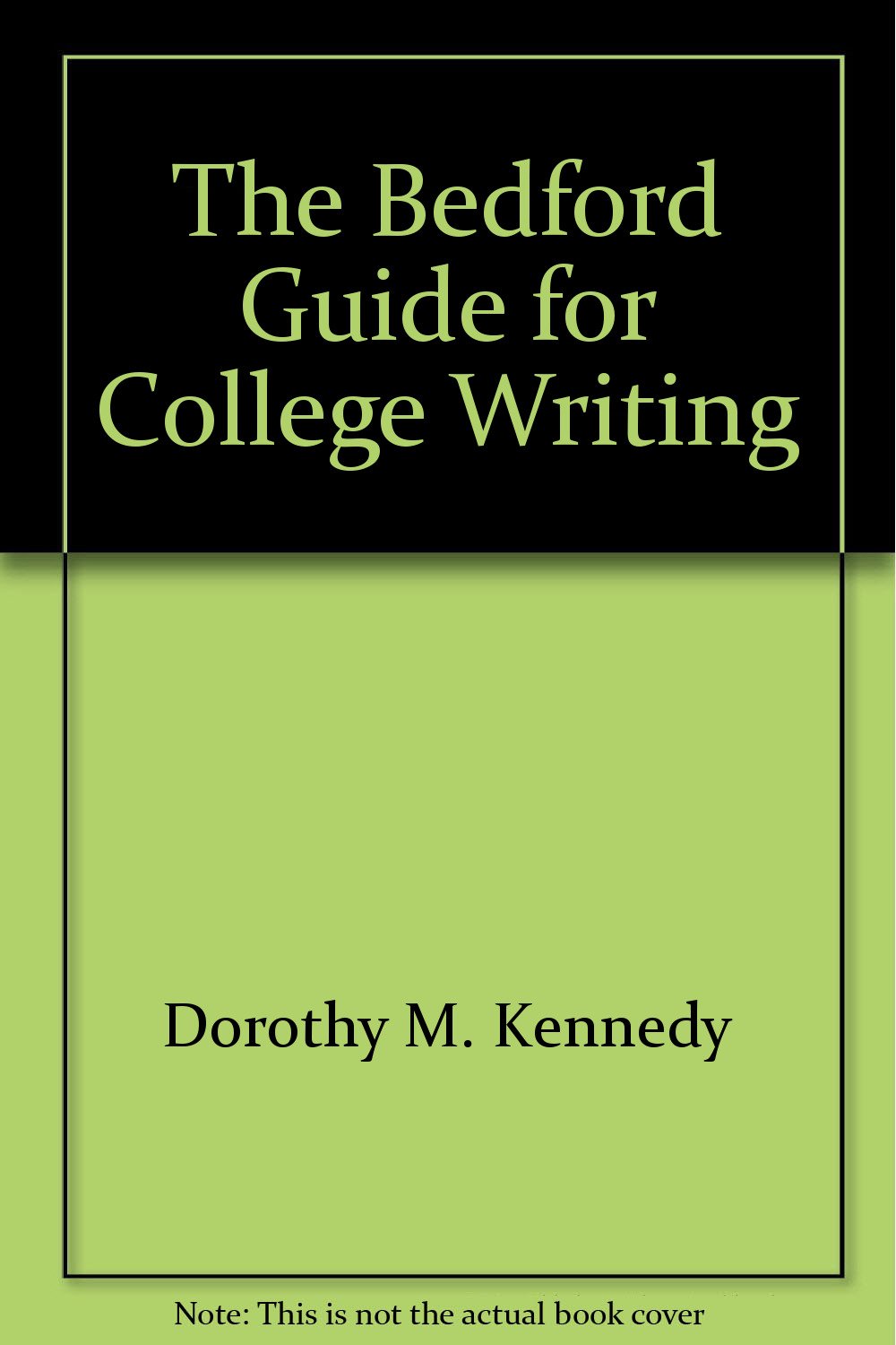Bedford Guide for College Writing Books