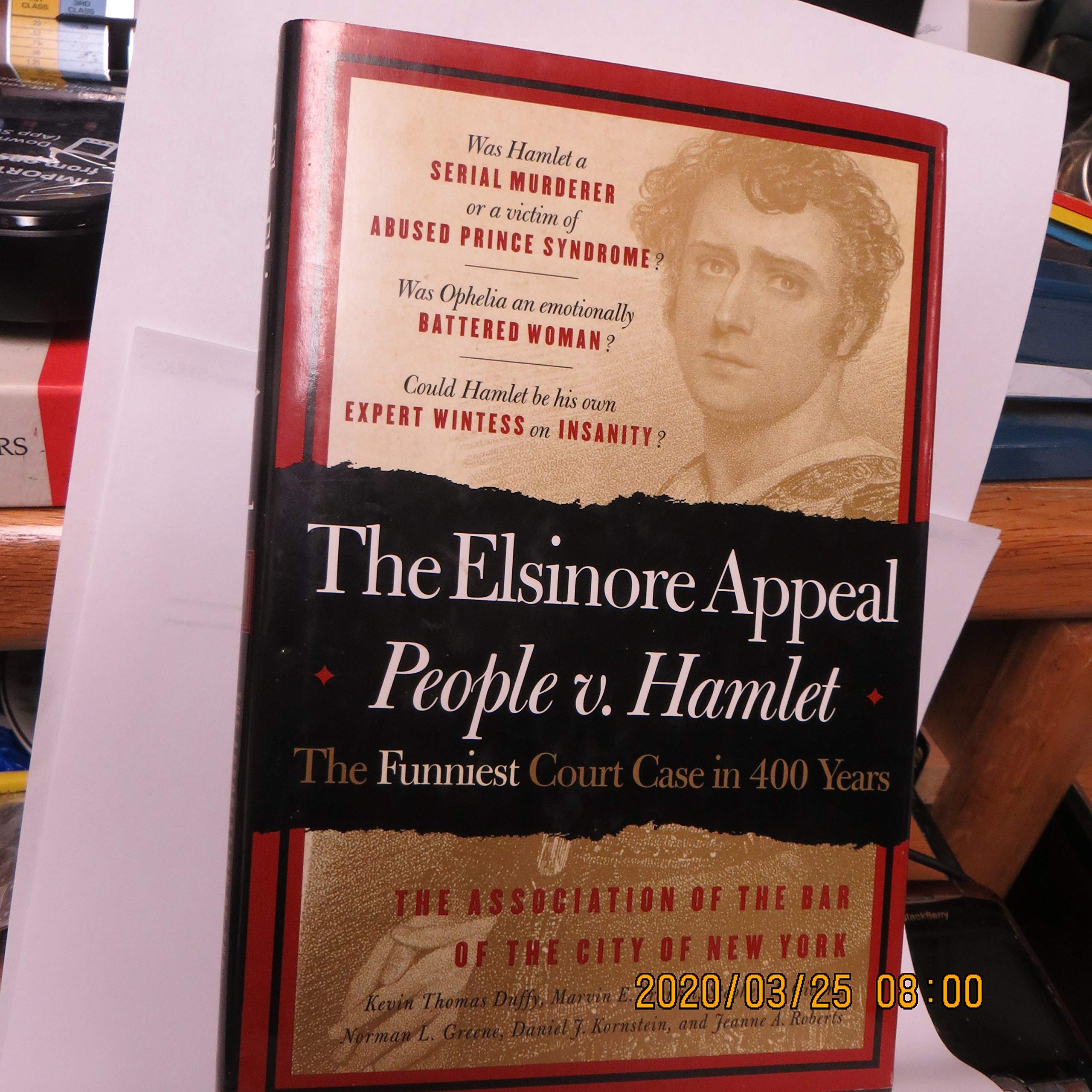 The Elsinore Appeal: People V. Hamlet Contemporary literature Books