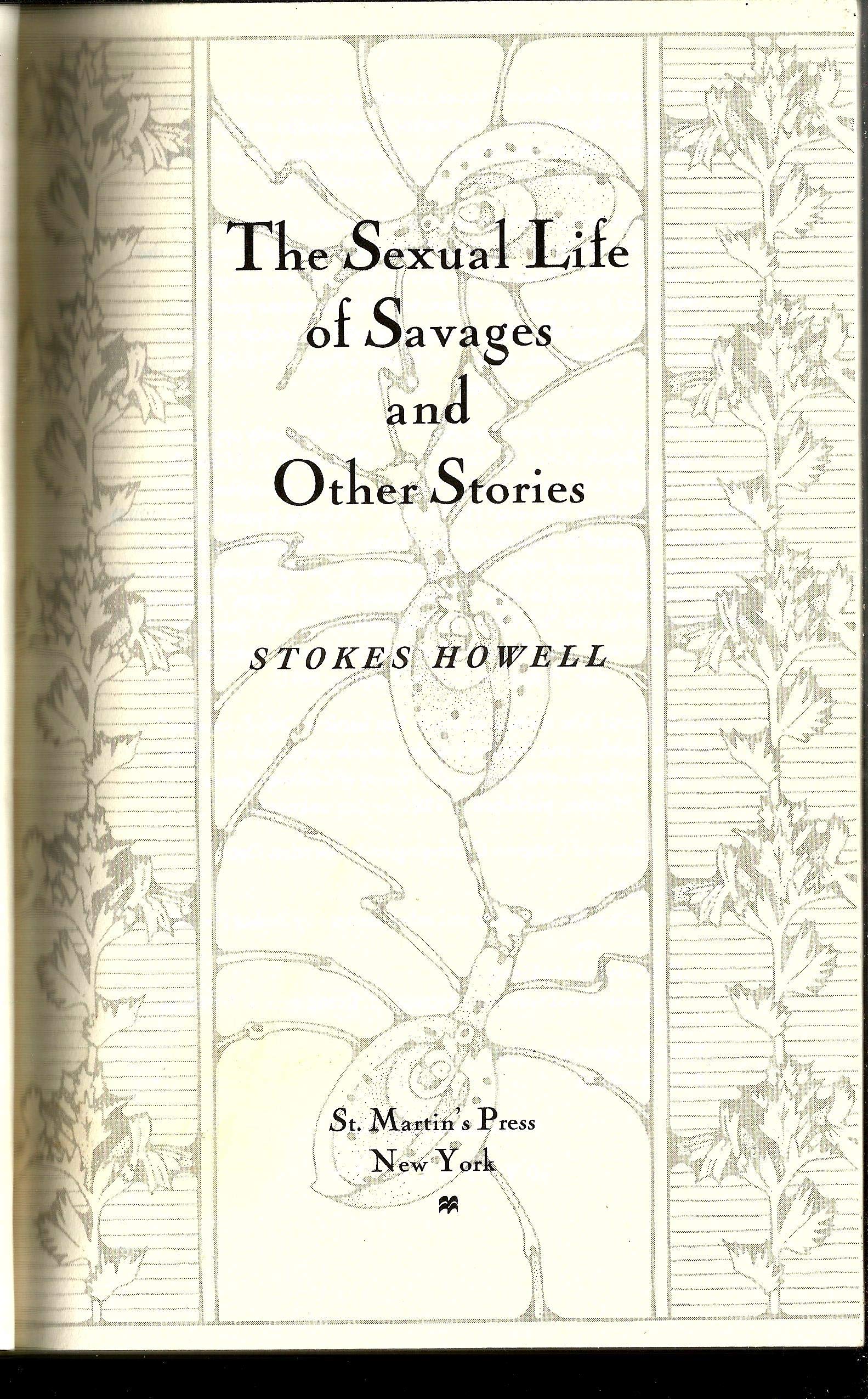 The Sexual Life of Savages and Other Stories Contemporary literature