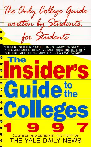 Insider's Guide to the Colleges Study Guides