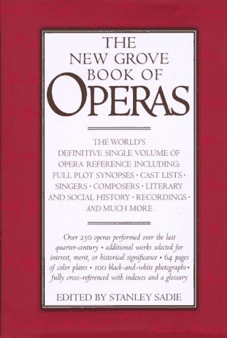 Product Image: The New Grove Book of Operas