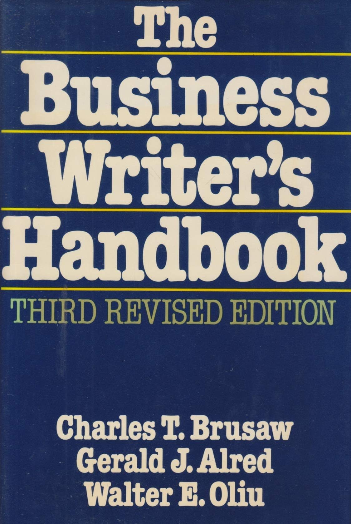The Business Writer's Handbook book