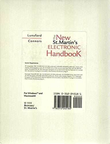 The New St. Martin's Electronic Handbook Computer Science
