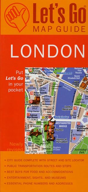 Let's Go London Map Guide 2000 (LET'S GO MAP GUIDE LONDON) Maps & Plans