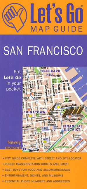 Let's Go Map Guide San Francisco 2000 Maps & Plans