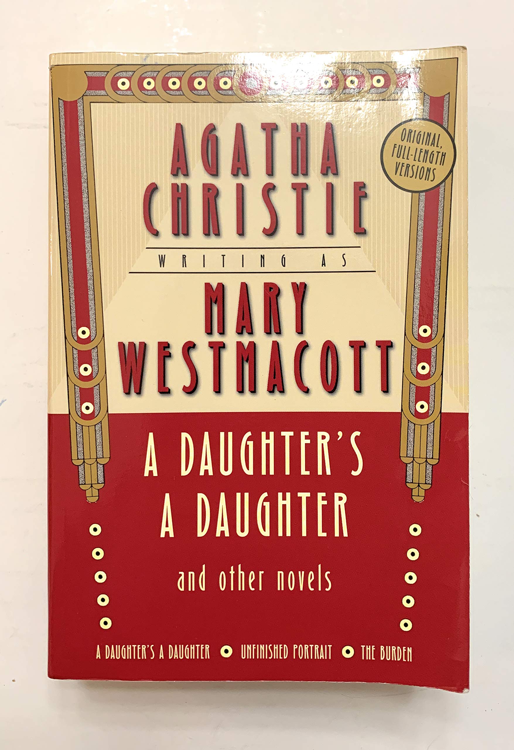 A Daughter's a Daughter and Other Novels: A Mary Westmacott Omnibus Detective & CSI
