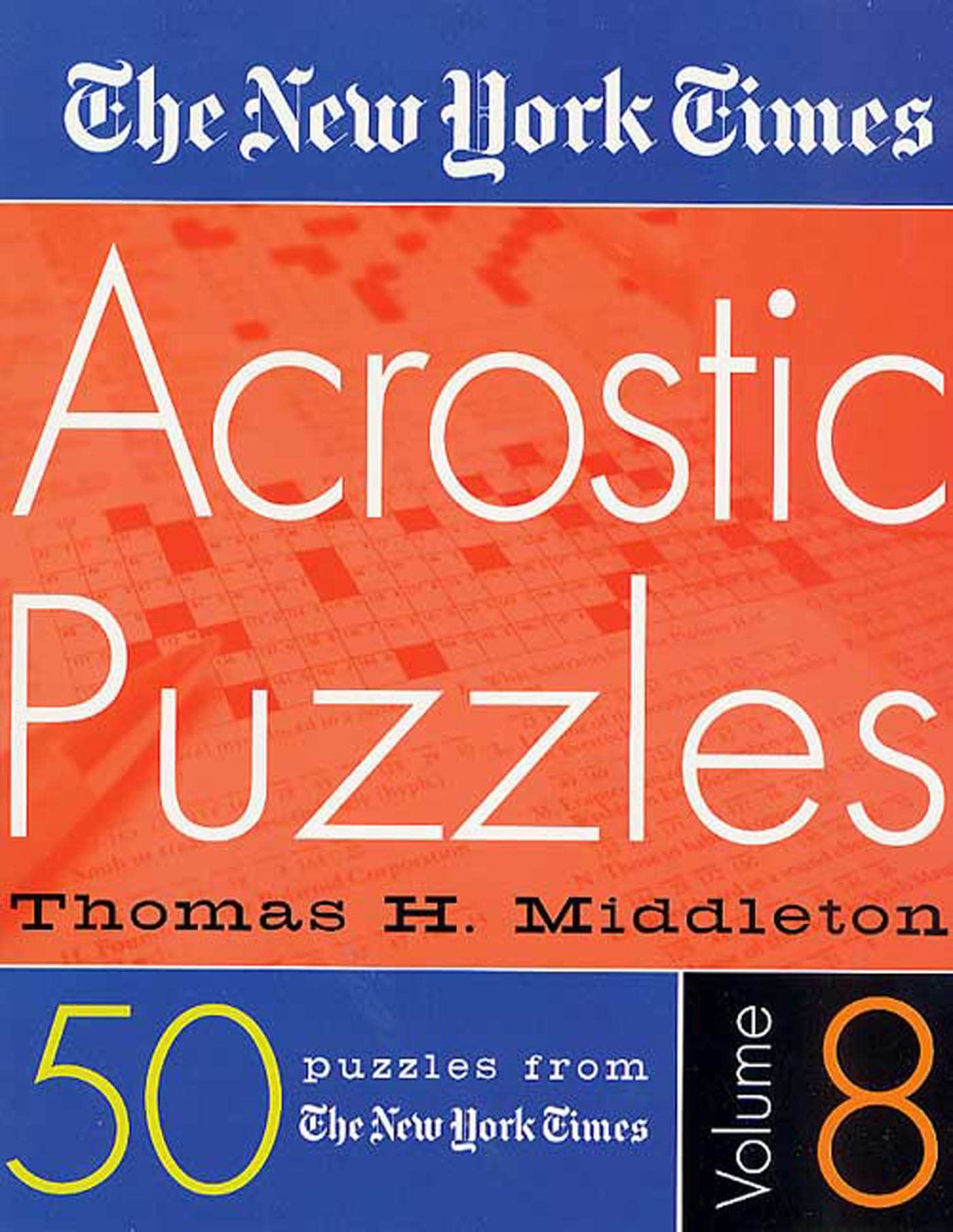The New York Times Acrostic Puzzles (8) Leisure & Fun