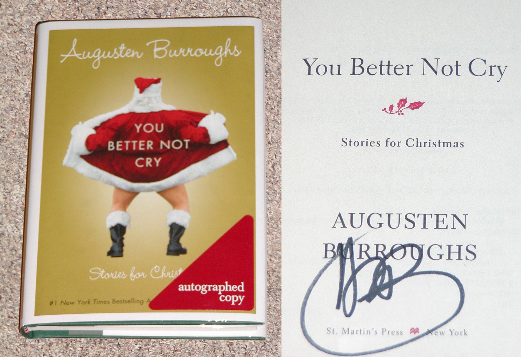 You Better Not Cry: Stories for Christmas Art & Literature