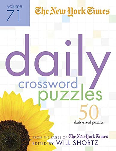 The New York Times Daily Crossword Puzzles: 50 Daily-size Puzzles from the Pages of the New York Times Leisure & Fun